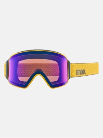 Anon M4 Low Bridge Fit-briller (sylindriske) + bonuslinse + MFI® ansiktsmaske