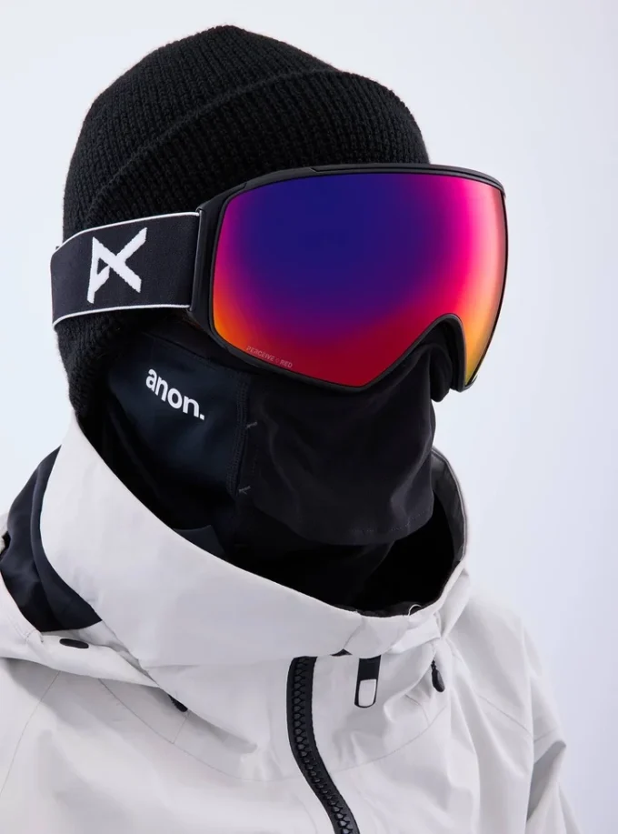 Anon M4 Low Bridge Fit-briller (toriske) + bonuslinse + MFI®-ansiktsmaske