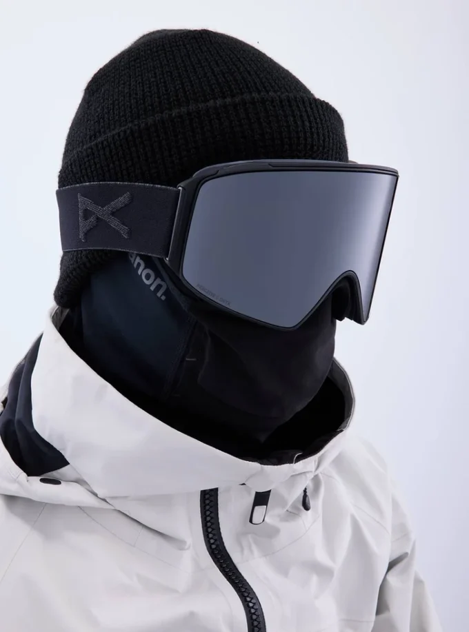 Anon M4 Snapback-briller (sylindriske) + bonuslinser + MFI® ansiktsmaske