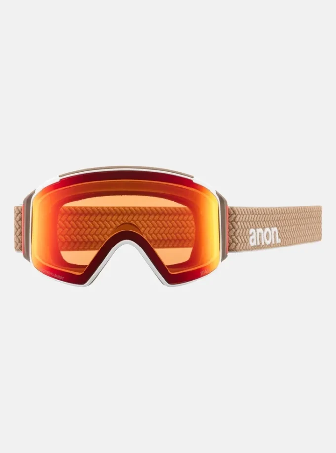 Anon M4S Low Bridge Fit-briller (sylindriske) + bonuslinser Anon M4S Low Bridge Fit-briller (sylindriske) + bonuslinser