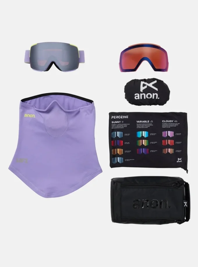 Anon M5S-briller + bonuslinse + MFI®-ansiktsmaske Anon M5S-briller + bonuslinse + MFI®-ansiktsmaske