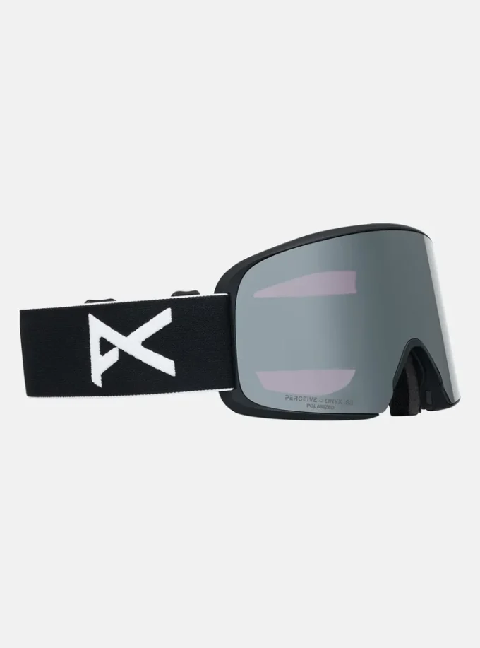 Anon M6-briller + polariserte Perceive-linser + MFI®-ansiktsmaske