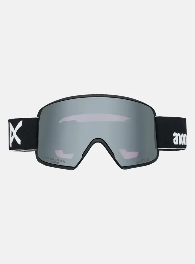Anon M6S-briller + polariserte Perceive-linser + MFI®-ansiktsmaske