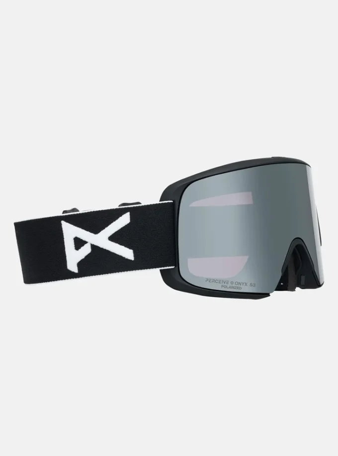 Anon M6S-briller + polariserte Perceive-linser + MFI®-ansiktsmaske