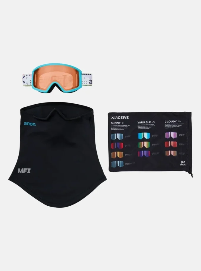 Anon Tracker 2.0-briller + MFI®-ansiktsmaske