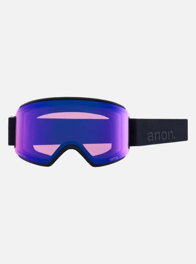 Anon WM3 Snapback-skibriller + bonuslinse + MFI® ansiktsmaske Anon WM3 Snapback-skibriller + bonuslinse + MFI® ansiktsmaske
