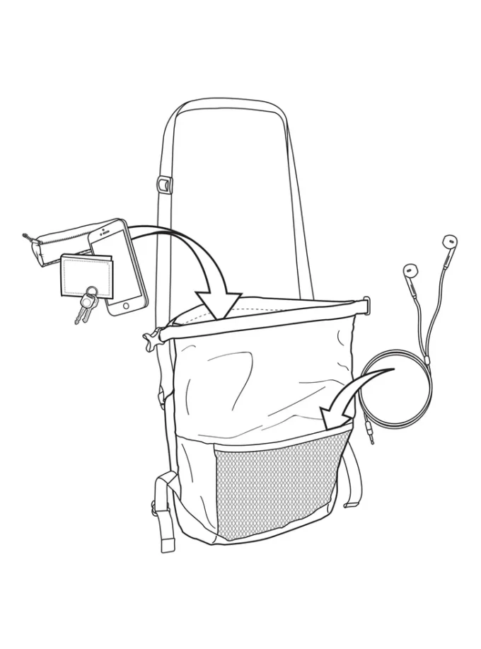 Burton 5L liten ryggsekk