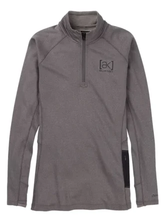 Burton [ak]® Baker Power Wool™ Base Layer Quarter-Zip for kvinner