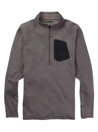 Burton [ak]® Baker Power Wool™ Base Layer Quarter-Zip for menn