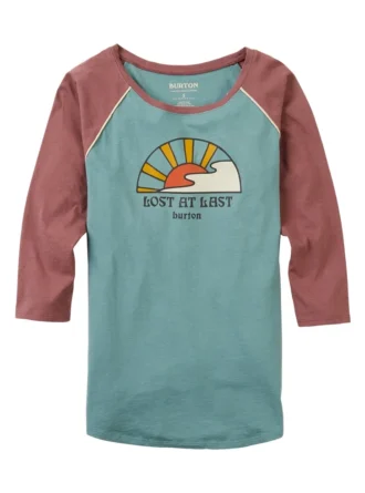 Burton Ashmore Raglan langermet T-skjorte for kvinner