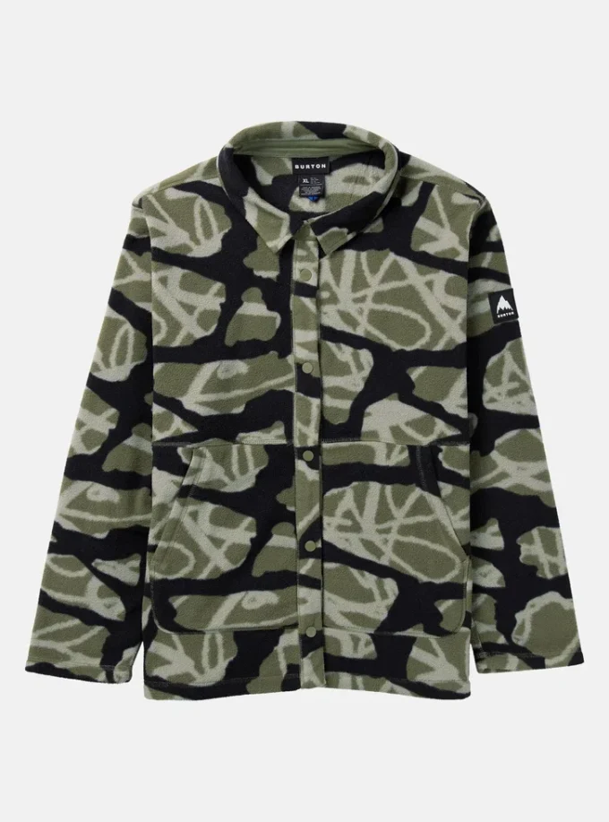 Burton Cinder Fleece Snap Shirt for kvinner Burton Cinder Fleece Snap Shirt for kvinner
