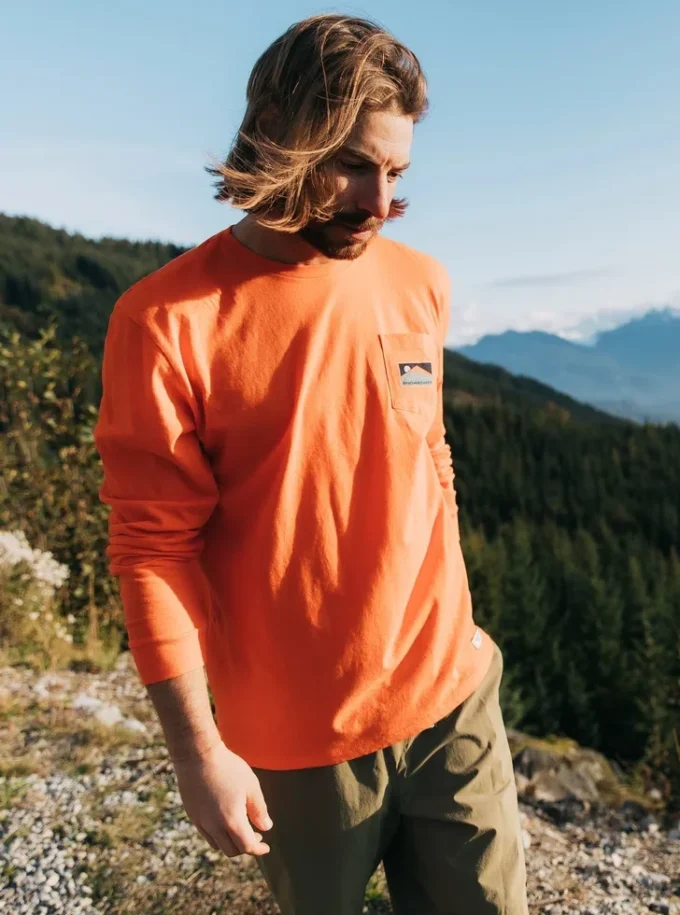 Burton Cloudspeed langermet T-skjorte for menn