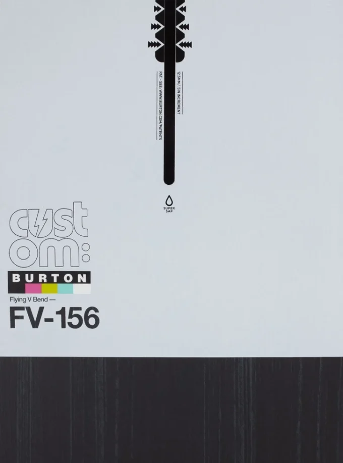 Burton Custom Flying V snowboard for menn Burton Custom Flying V snowboard for menn