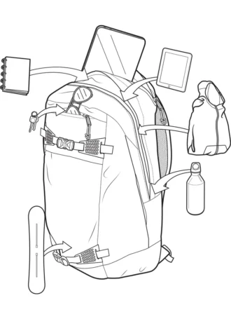 Burton Day Hiker 30L ryggsekk