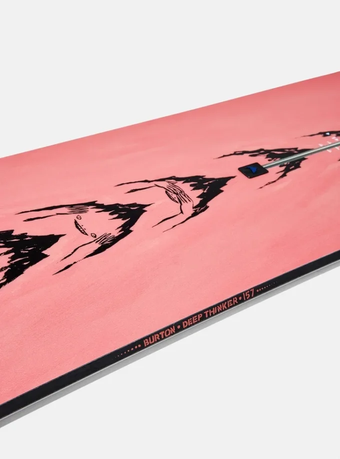 Burton Deep Thinker Camber snowboard for menn Burton Deep Thinker Camber snowboard for menn