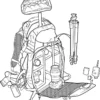 Burton F-Stop 28L kameraryggsekk