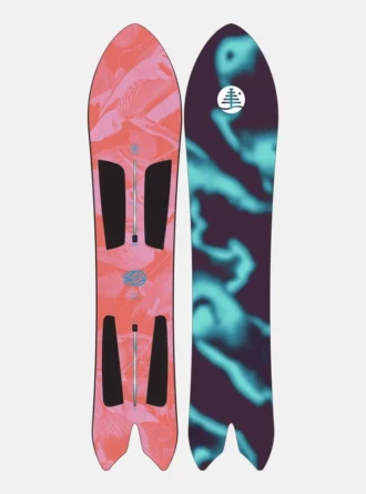 Burton Family Tree 3D Channel Surfer Flat Top Snowboard Burton Family Tree 3D Channel Surfer Flat Top Snowboard