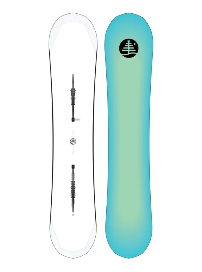 Burton Family Tree 3D Daily Driver Camber Snowboard – 2. kvalitet Burton Family Tree 3D Daily Driver Camber Snowboard – 2. kvalitet