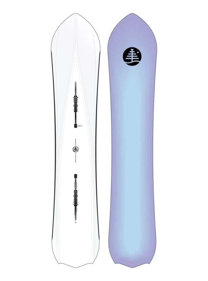 Burton Family Tree 3D Double Dog Camber Snowboard – 2. kvalitet Burton Family Tree 3D Double Dog Camber Snowboard – 2. kvalitet