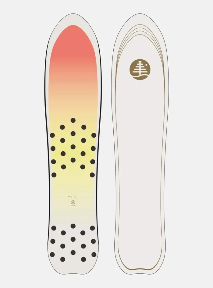 Burton Family Tree Backseat Driver Pow Surfing Snowboard Burton Family Tree Backseat Driver Pow Surfing Snowboard