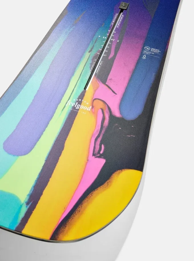 Burton Feelgood Flying V snowboard for kvinner Burton Feelgood Flying V snowboard for kvinner