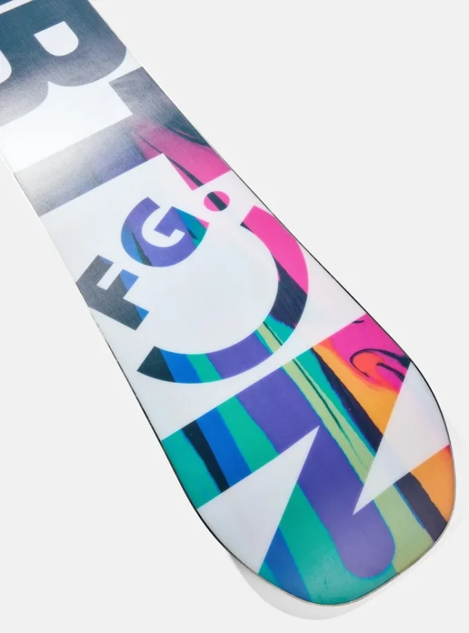 Burton Feelgood Flying V snowboard for kvinner Burton Feelgood Flying V snowboard for kvinner