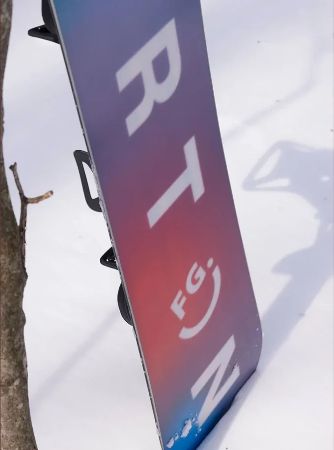 Burton Feelgood Smalls Camber snowboard for barn