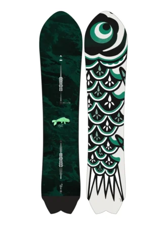 Burton Fish 3D Directional Flat Top snowboard for menn