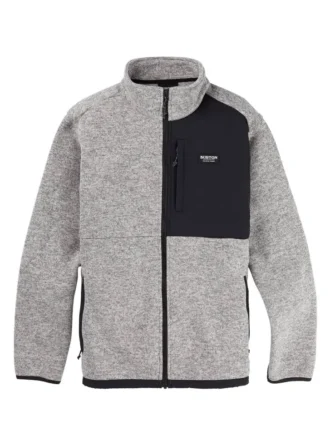 Burton Hayrider-genser med full glidelås i fleece for menn