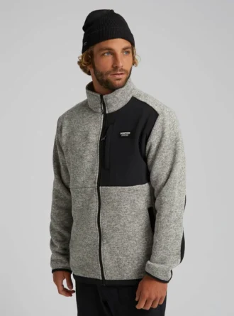 Burton Hayrider-genser med full glidelås i fleece for menn