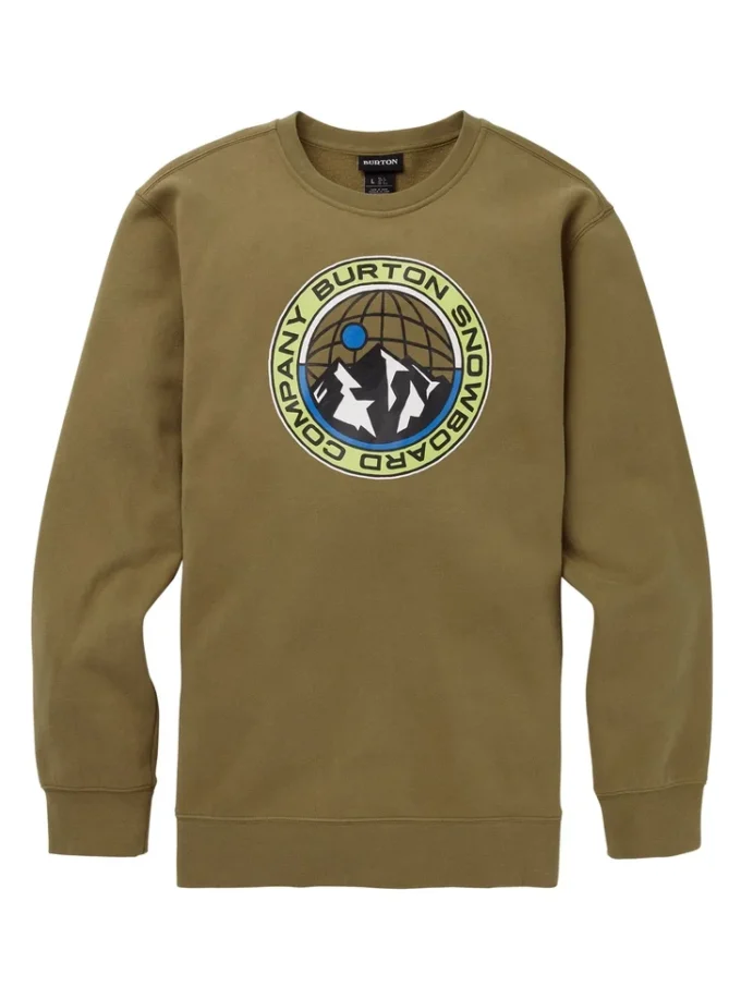Burton Kauffman Crew-genser for menn
