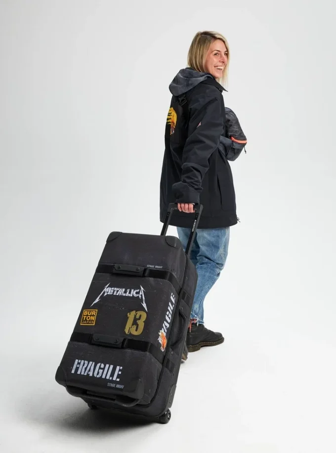 Burton Metallica Wheelie Double Deck 86L reisebag Burton Metallica Wheelie Double Deck 86L reisebag