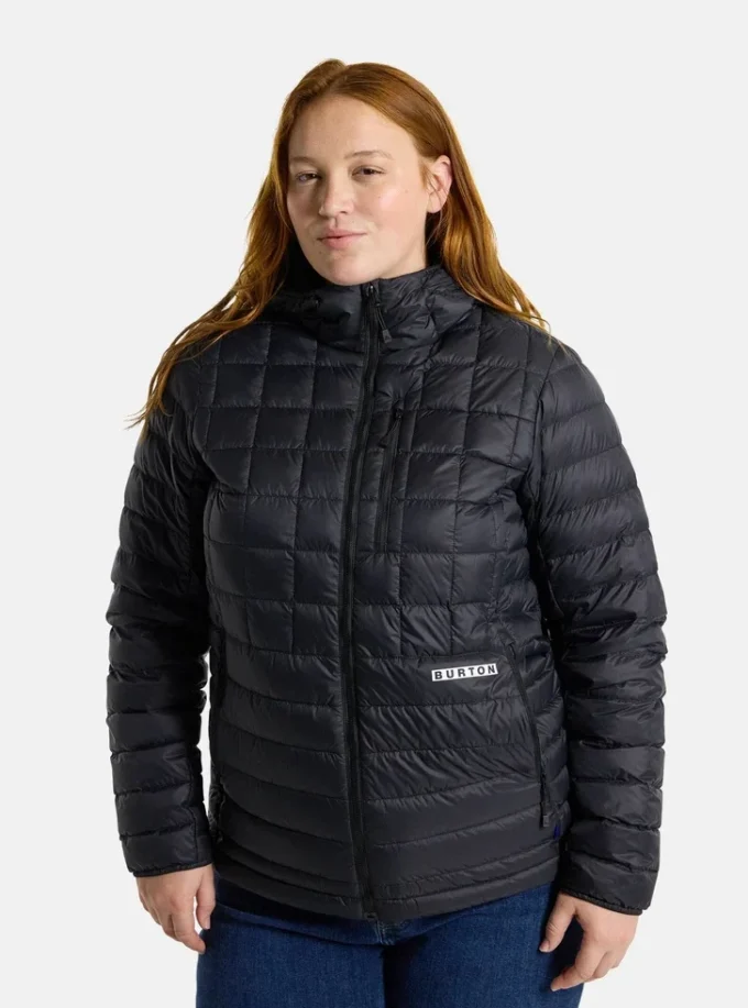 Burton Mid-Heat dunjakke med hette for kvinner
