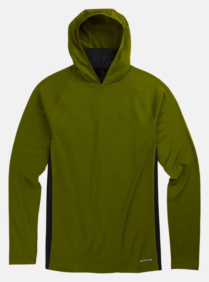 Burton Midweight X Base Layer Long Neck Hoodie for menn Burton Midweight X Base Layer Long Neck Hoodie for menn