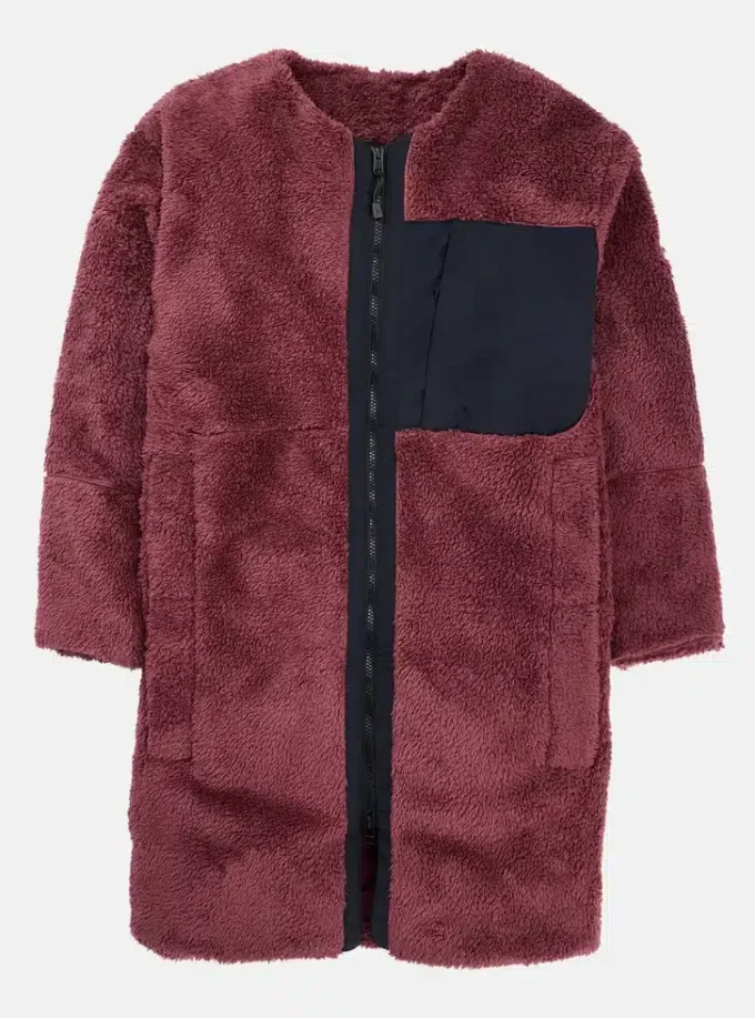 Burton Minxy Long Hi-Loft Fleece Full-Zip for kvinner (prøve)