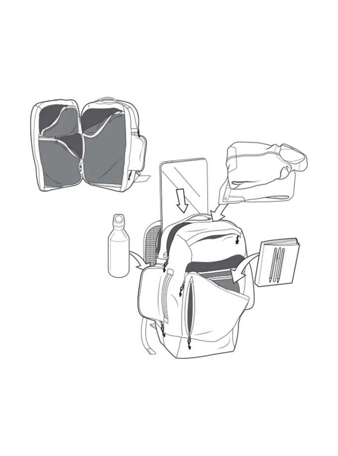 Burton Multipath 27L reisepakk Burton Multipath 27L reisepakk