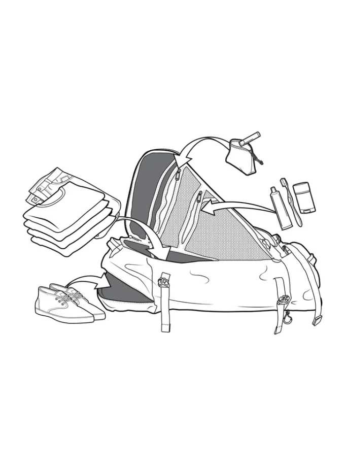 Burton Multipath 90L innsjekket reiseveske Burton Multipath 90L innsjekket reiseveske