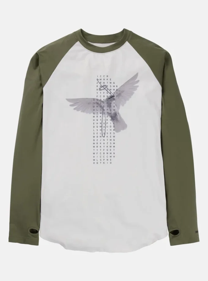 Burton Roadie Base Layer langermet teknisk T-skjorte for menn