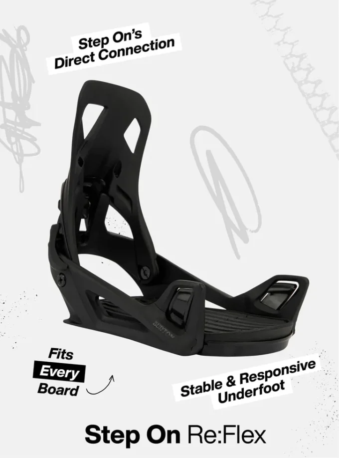 Burton Step On® X Re:Flex snowboardbindinger for menn Burton Step On® X Re:Flex snowboardbindinger for menn