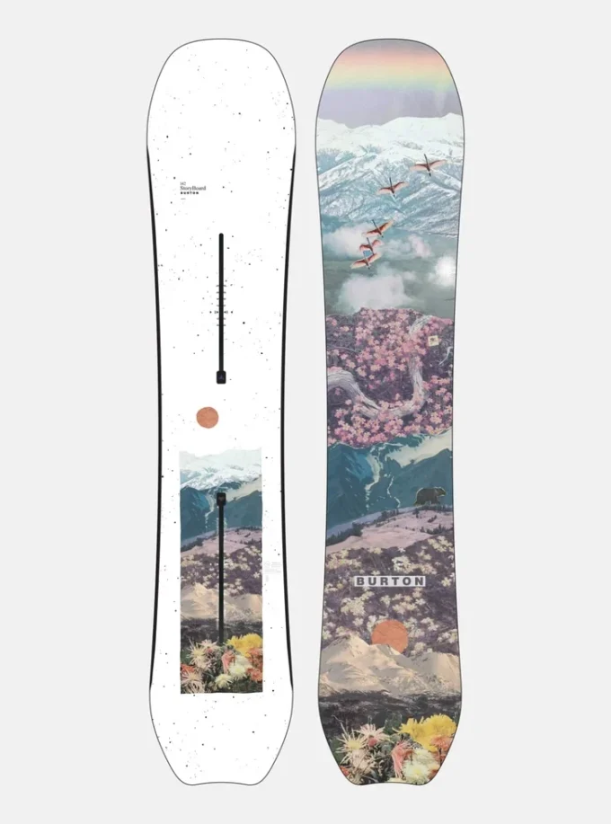 Burton Story Board Camber Snowboard for kvinner – 2. kvalitet Burton Story Board Camber Snowboard for kvinner – 2. kvalitet