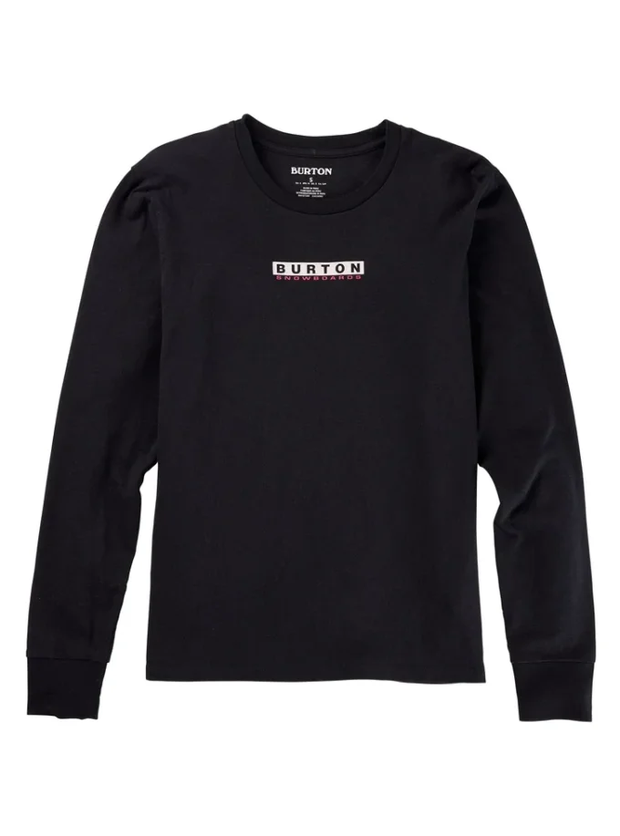 Burton Type langermet T-skjorte for kvinner