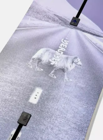 Burton Yeasayer Flat Top snowboard for kvinner Burton Yeasayer Flat Top snowboard for kvinner