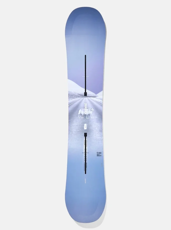 Burton Yeasayer Flat Top snowboard for kvinner Burton Yeasayer Flat Top snowboard for kvinner