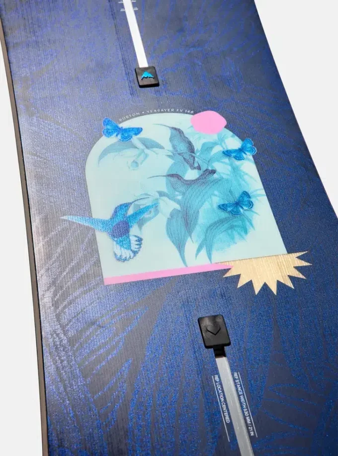 Burton Yeasayer Flying V snowboard for kvinner
