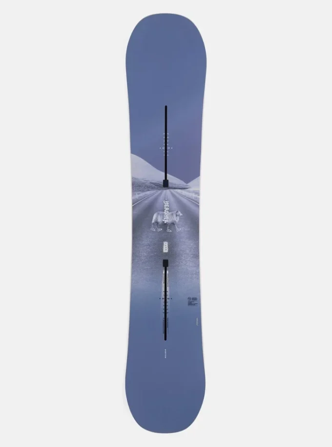 Burton Yeasayer Flying V snowboard for kvinner Burton Yeasayer Flying V snowboard for kvinner