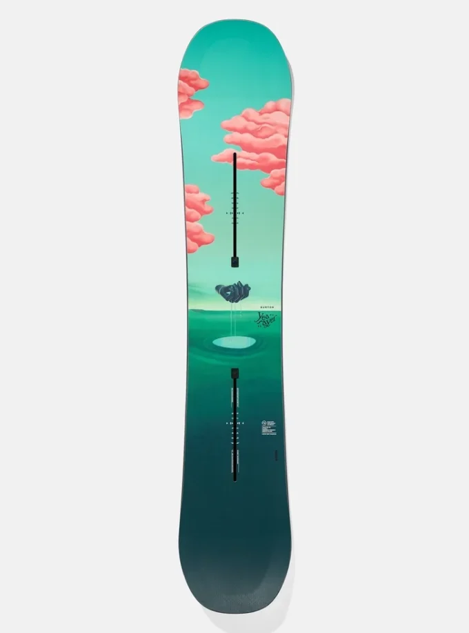 Burton Yeasayer Flying V snowboard for kvinner