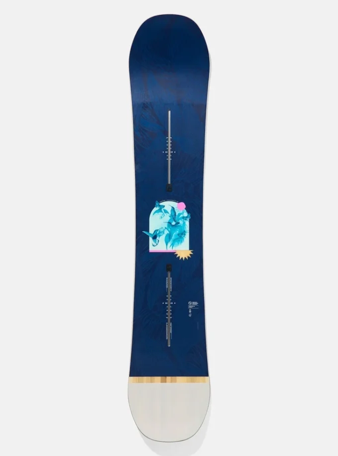 Burton Yeasayer Flying V snowboard for kvinner