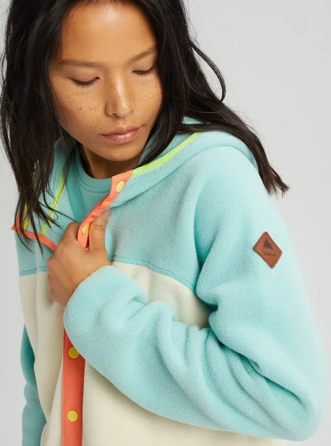 Hearth Snap-Up Hoodie for kvinner