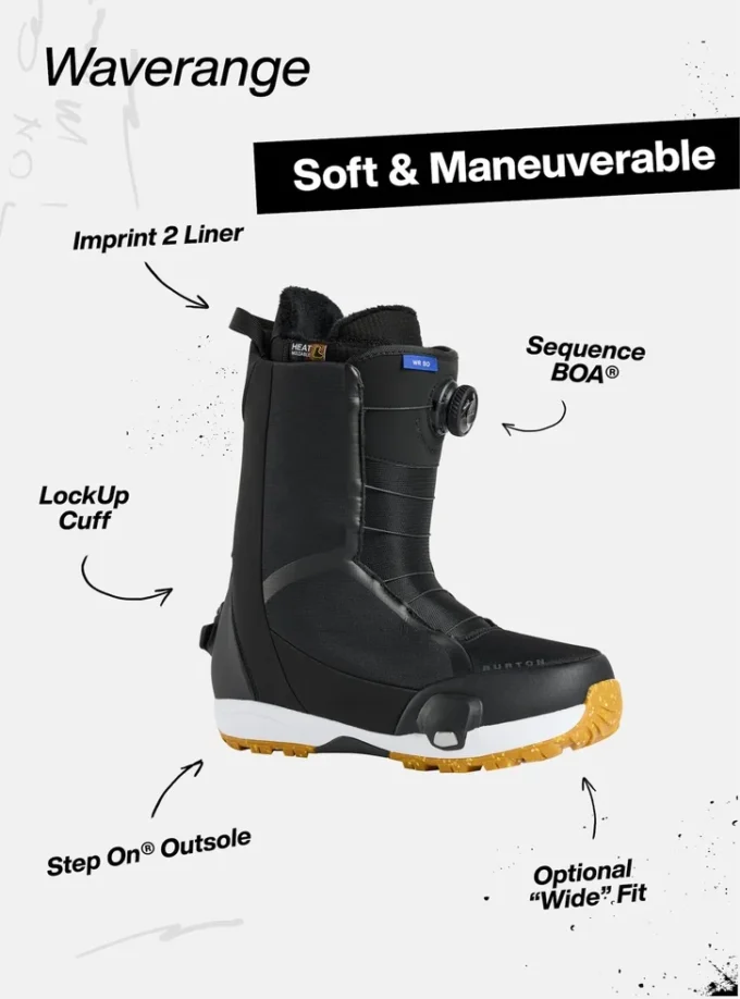 Burton Waverange Step On® snowboardstøvler for menn